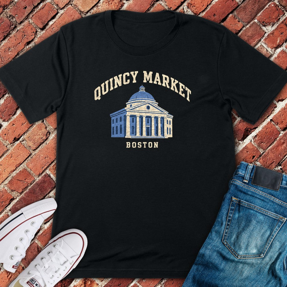 Quincy Market T-Shirt - Black