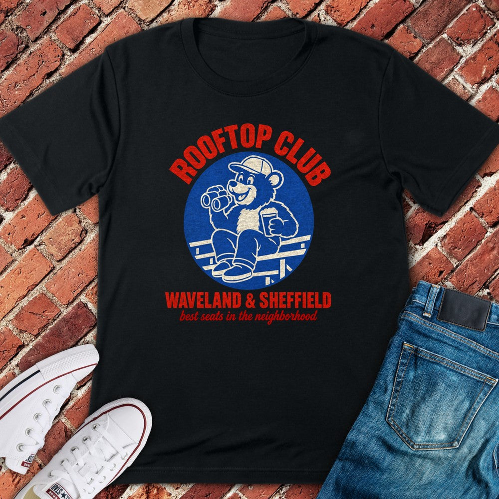 Rooftop Club T-Shirt - Black