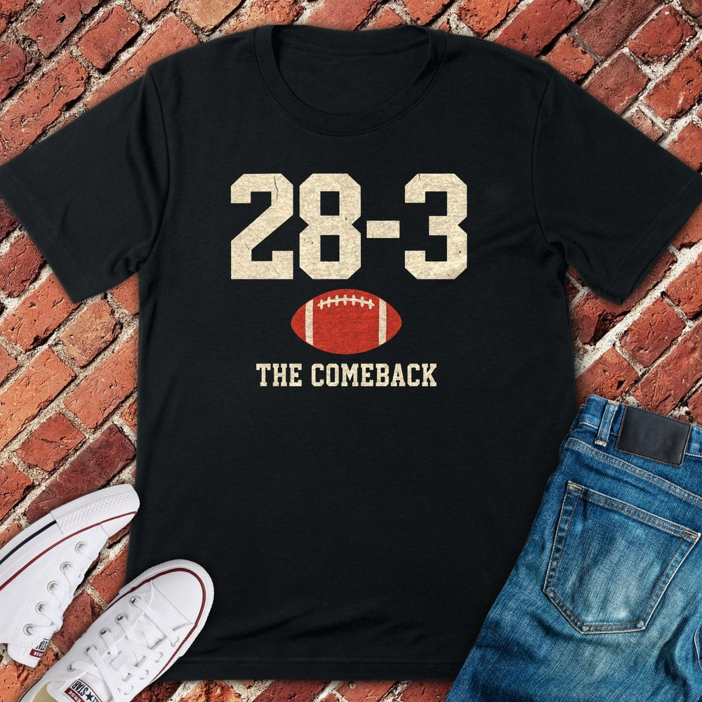 Comeback Score T-Shirt - Black