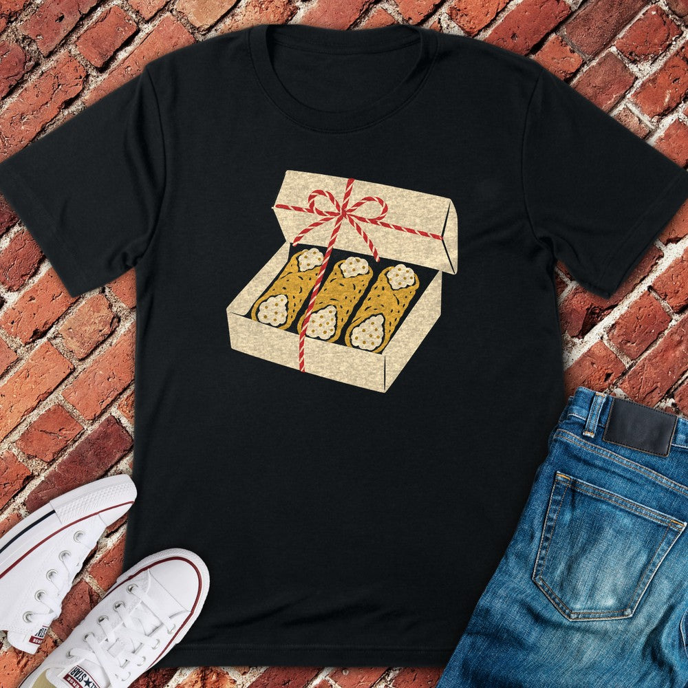 Cannoli Box T-Shirt - Black