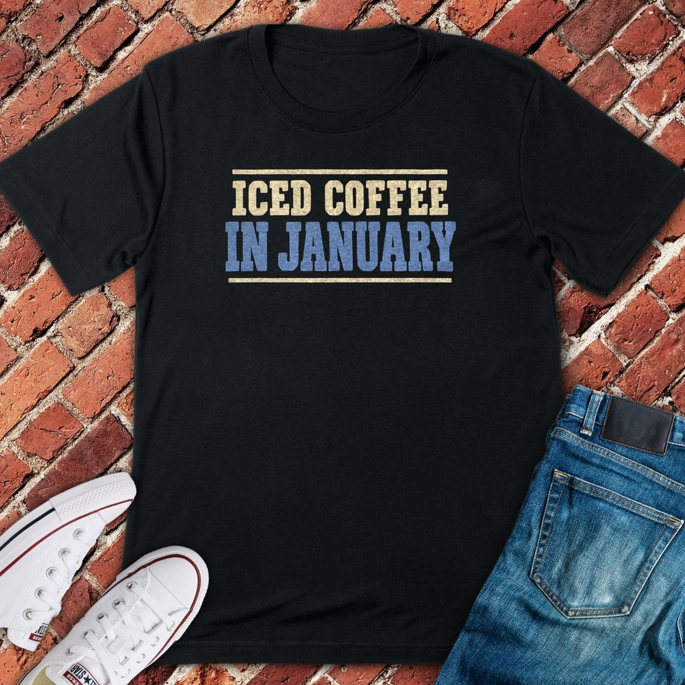 Iced January T-Shirt - Black