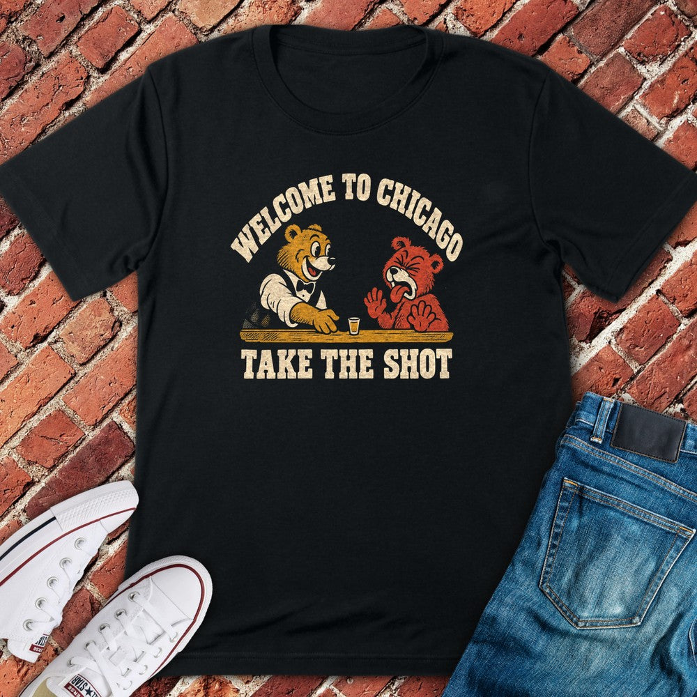 Shot Face T-Shirt - Black