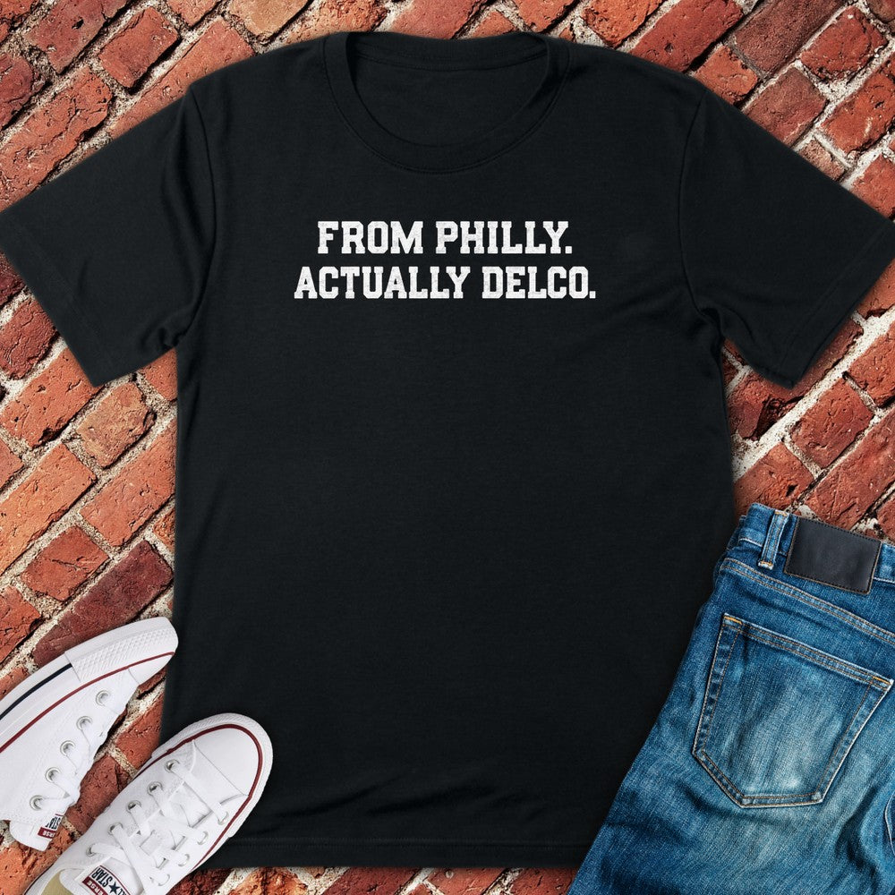 Actually Delco T-Shirt - Black