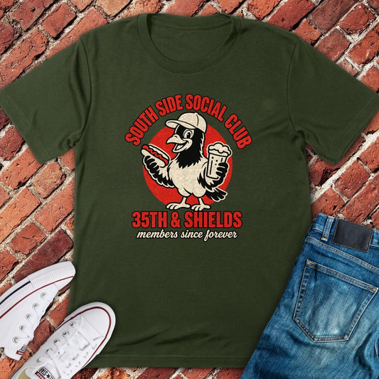 Shields Social T-Shirt - Military Green