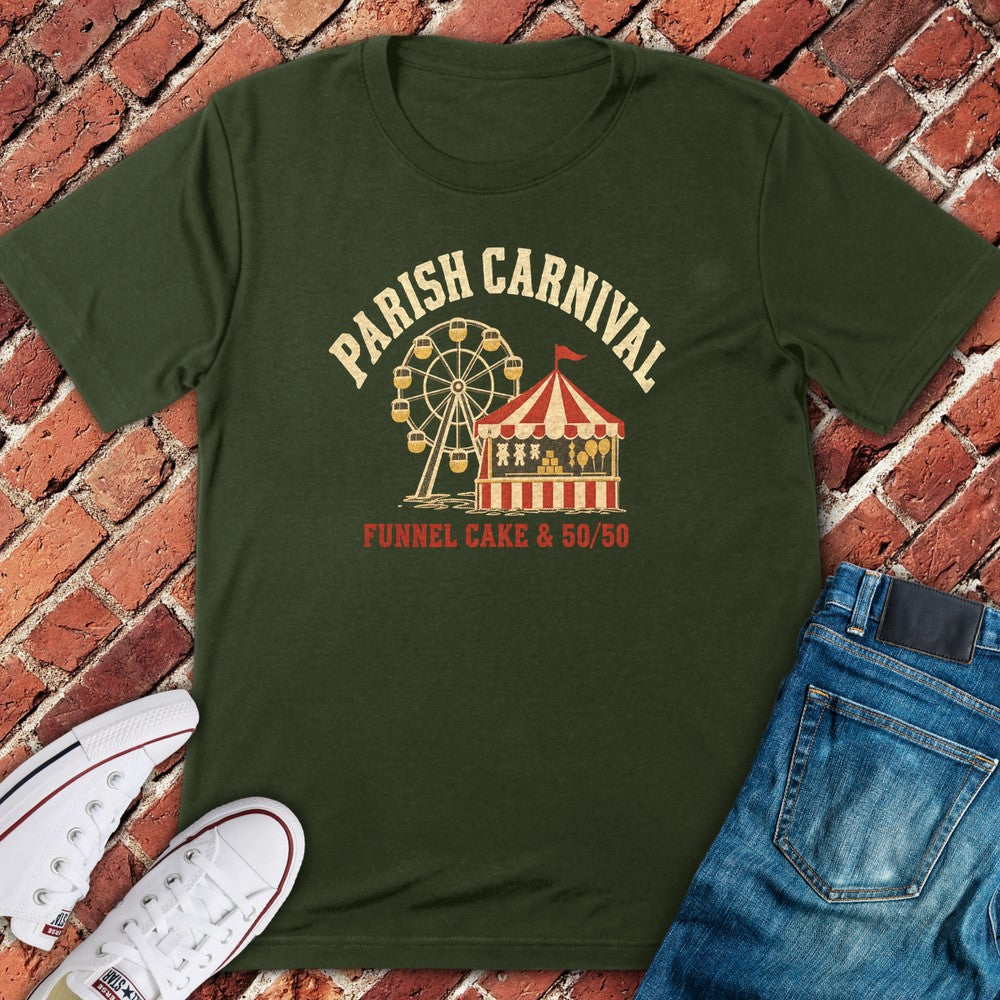 Parish Carnival T-Shirt - Military Green