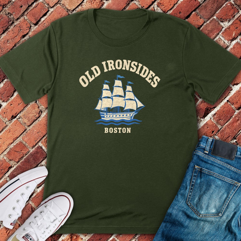 Old Ironsides T-Shirt - Military Green