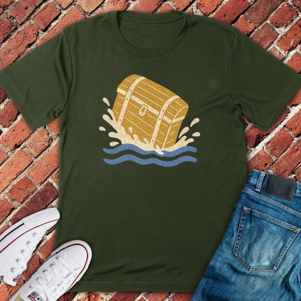 Tea Crate T-Shirt - Military Green