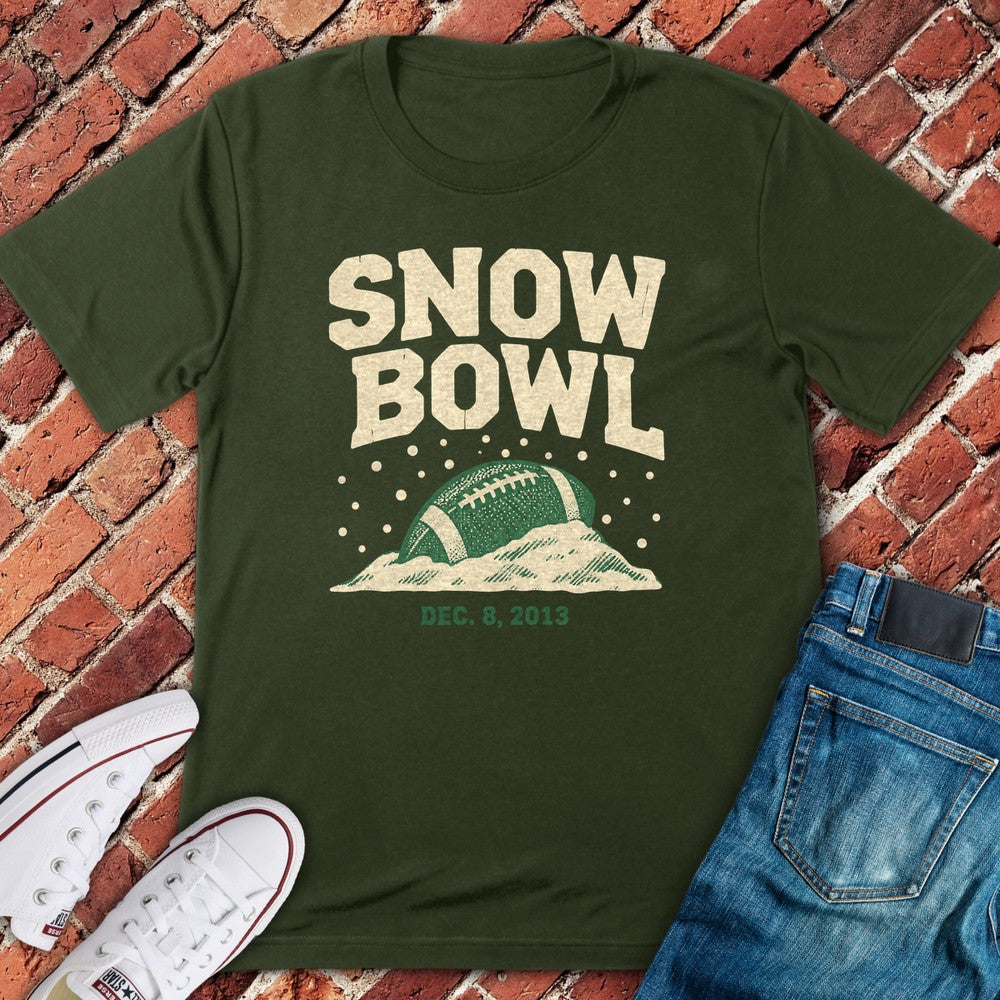 Snow Bowl T-Shirt - Military Green