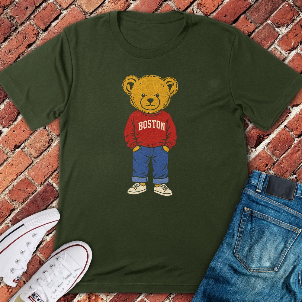 Sweatshirt Teddy T-Shirt - Military Green