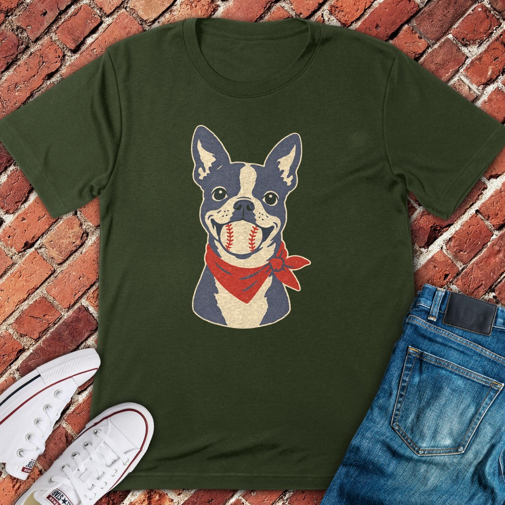 Ballpark Terrier T-Shirt - Military Green