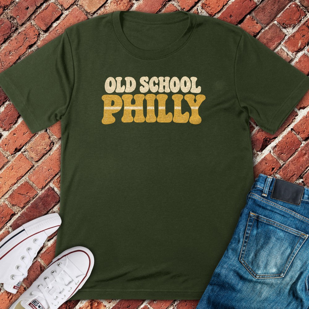 Oldschool Philly T-Shirt - Military Green