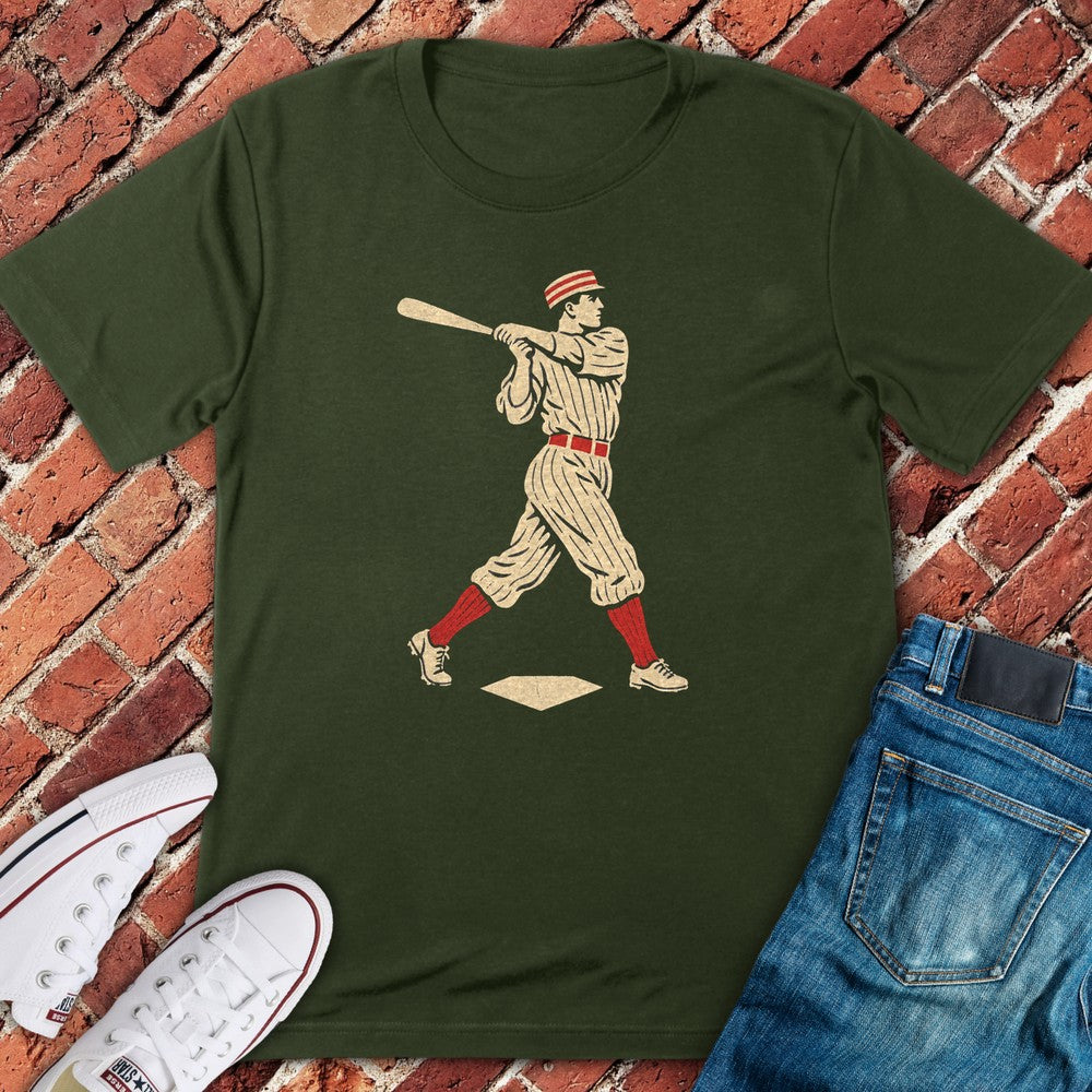 Pillbox Swing T-Shirt - Military Green