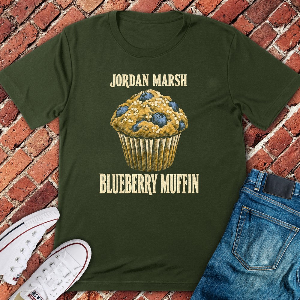 Blueberry Muffin T-Shirt - Military Green