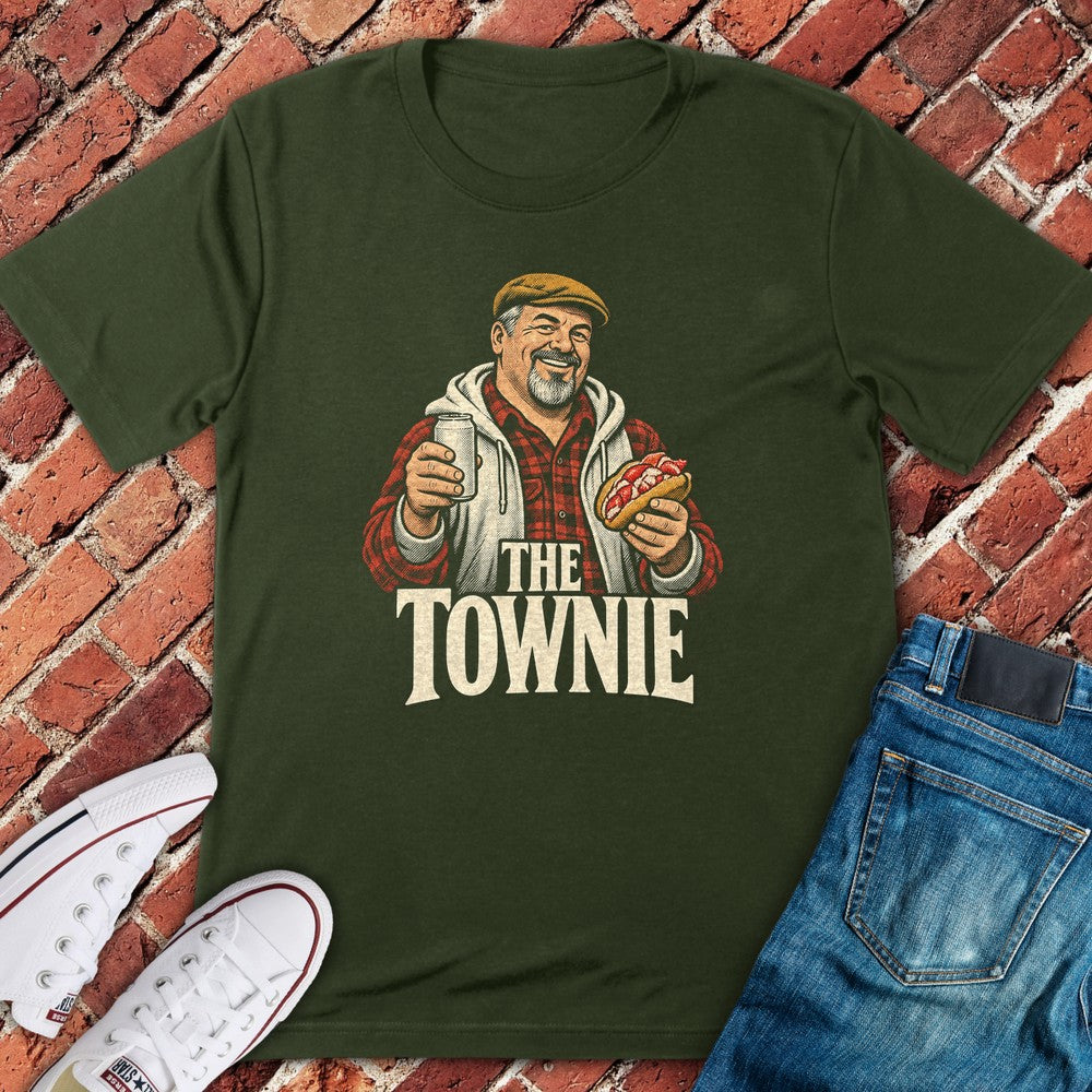 The Townie T-Shirt - Military Green