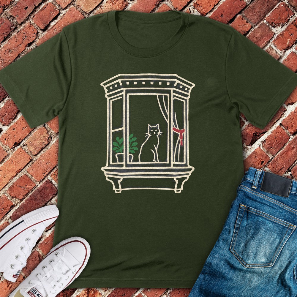 Bay Window T-Shirt - Military Green