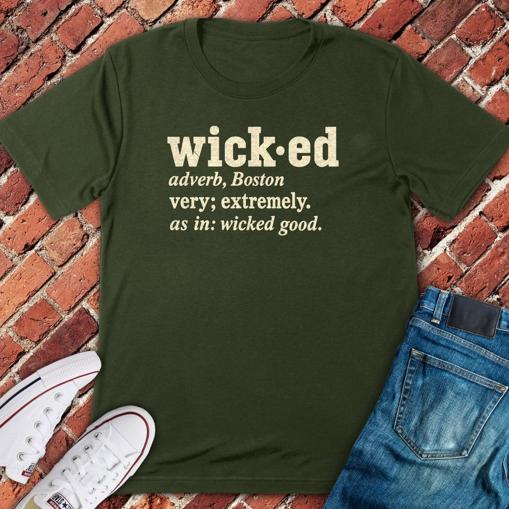 Wicked Definition T-Shirt - Military Green