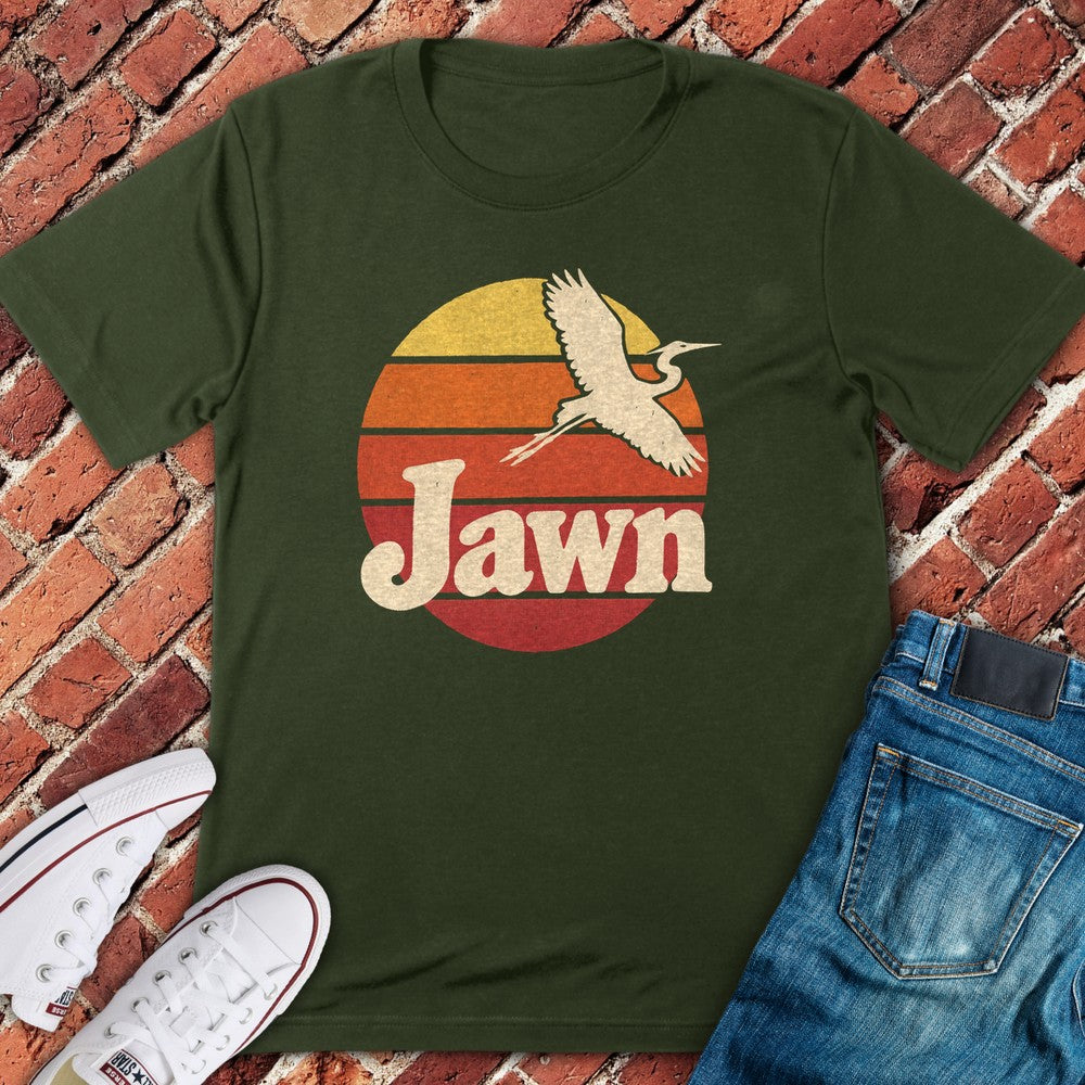 Jawn Sunset T-Shirt - Military Green