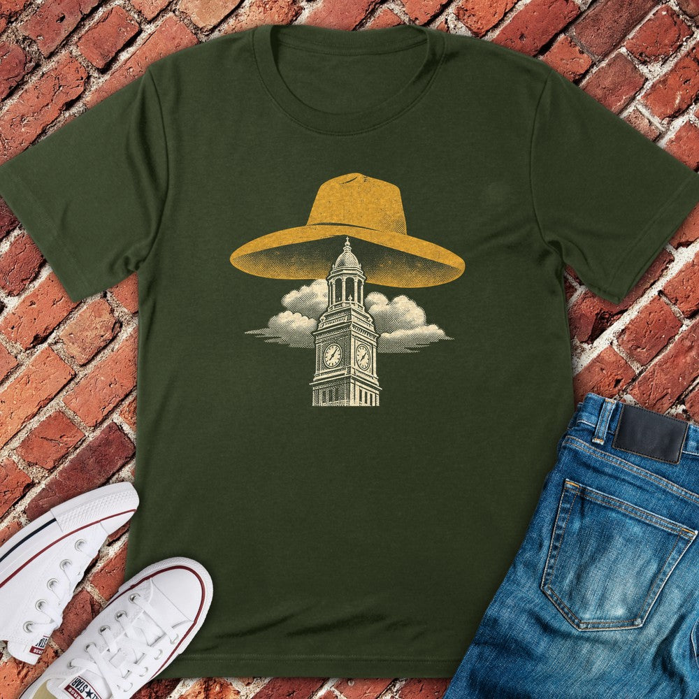 Penn's Hat T-Shirt - Military Green