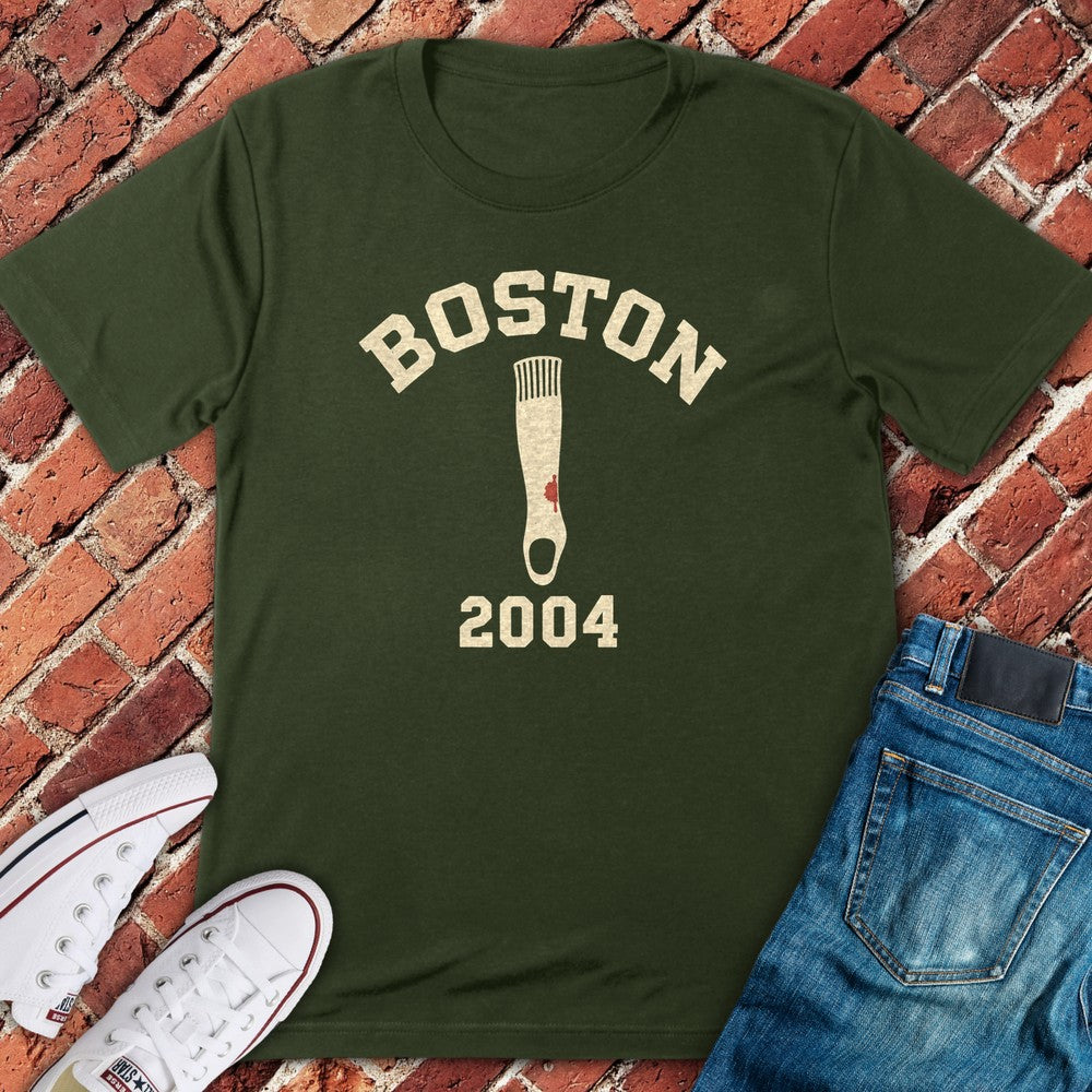 Bloody Sock T-Shirt - Military Green