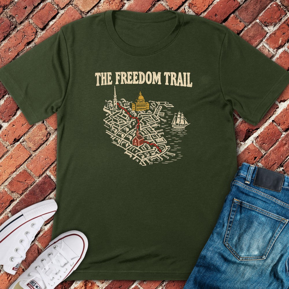 Freedom Trail T-Shirt - Military Green