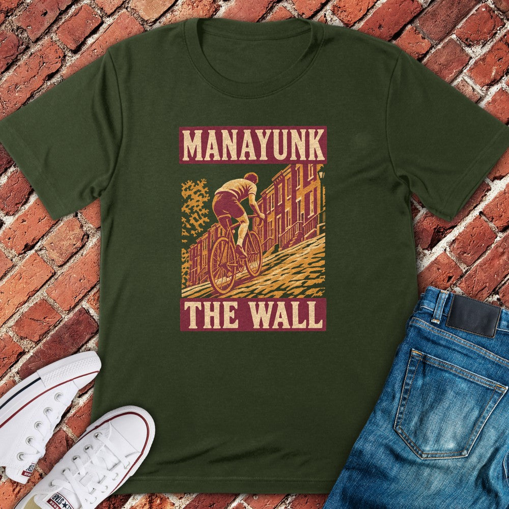 Manayunk Wall T-Shirt - Military Green