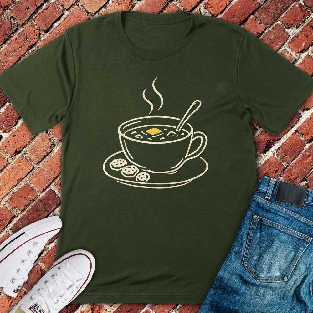 Chowder Cup T-Shirt - Military Green