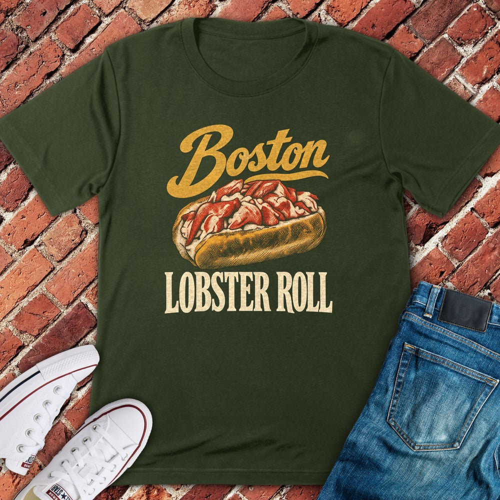 Lobster Roll T-Shirt - Military Green