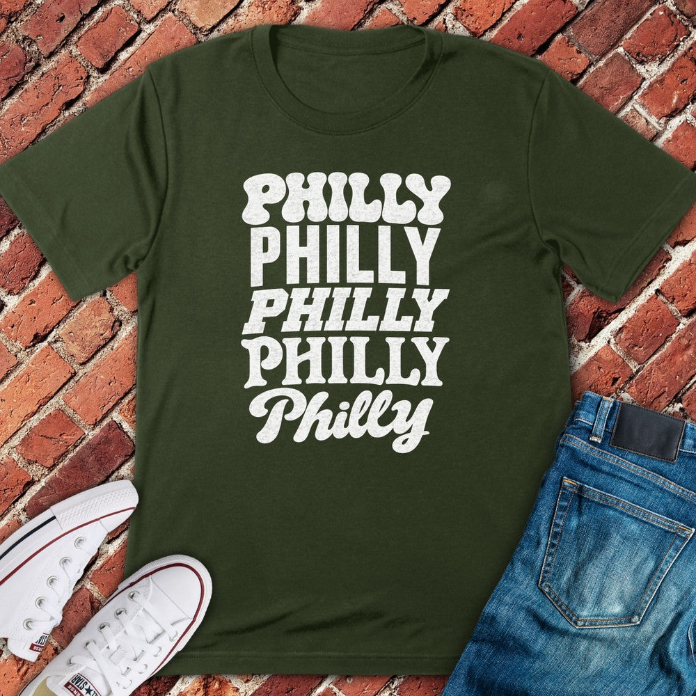 Five Phillys T-Shirt - Military Green