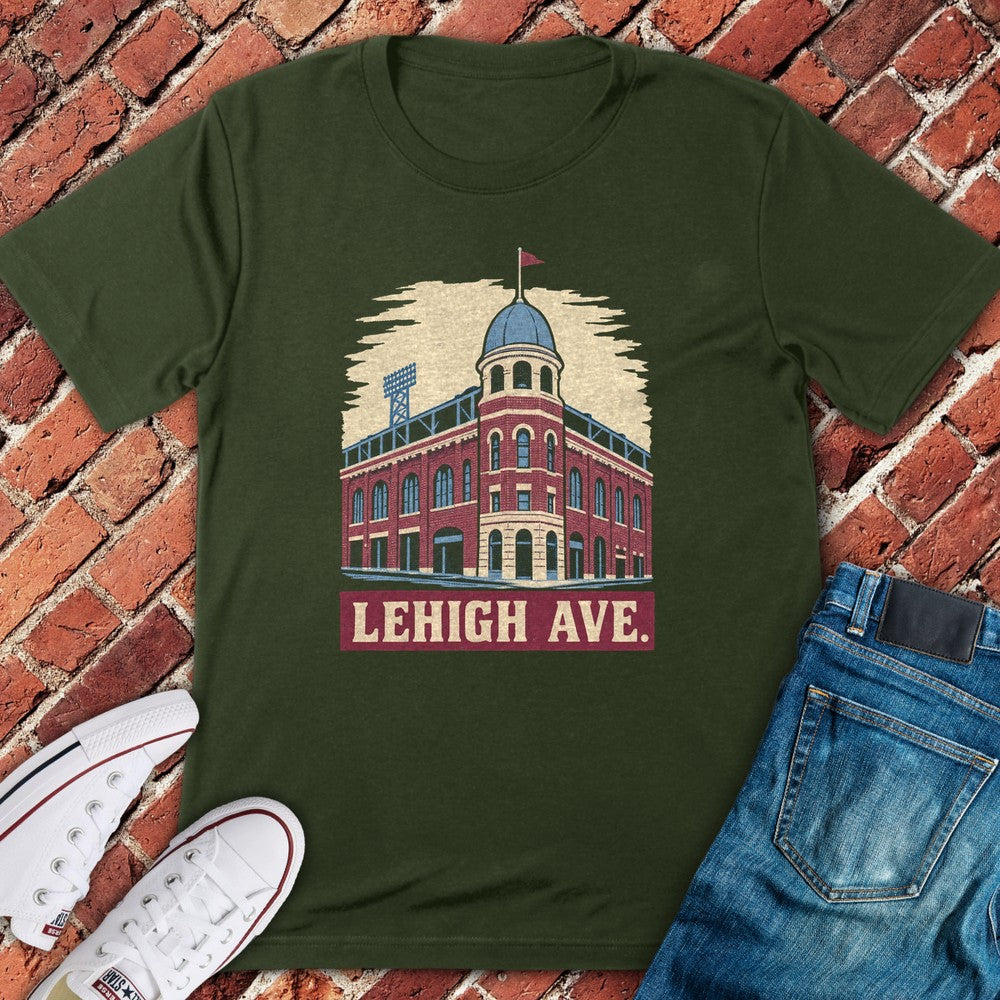 Lehigh Avenue T-Shirt - Military Green