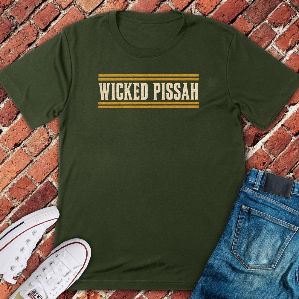 Wicked Pissah T-Shirt - Military Green