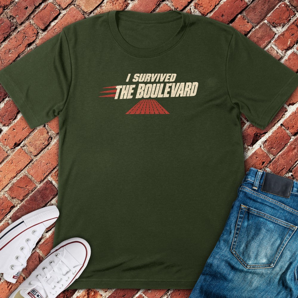 Boulevard Survivor T-Shirt - Military Green