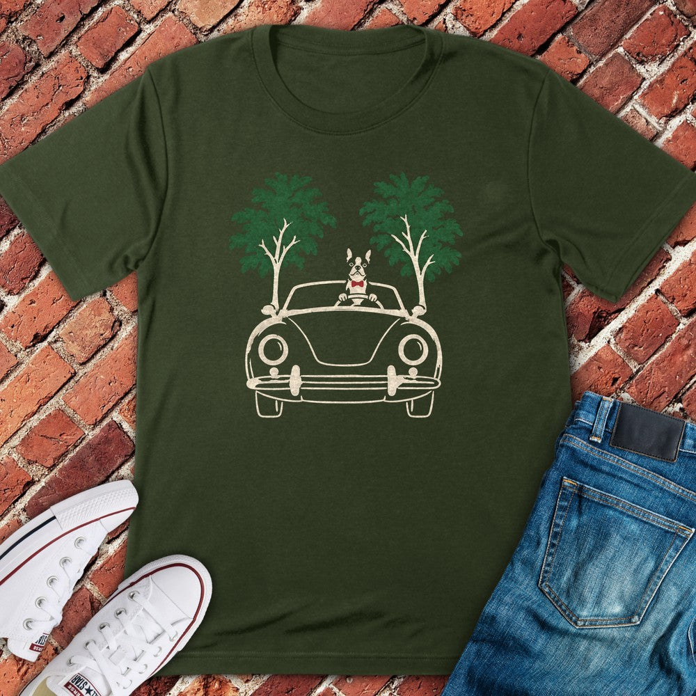 Garden Drive T-Shirt - Military Green