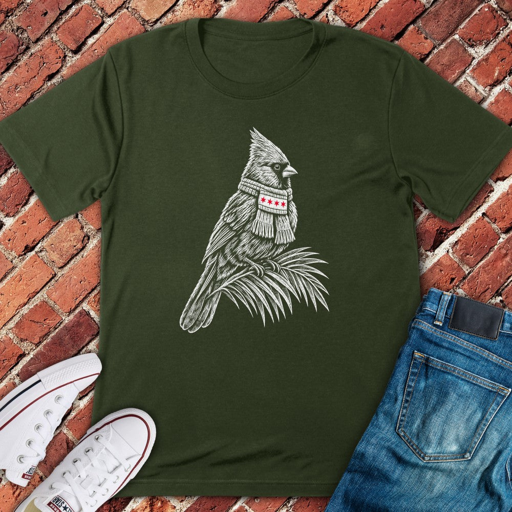 Chicago Snowbird T-Shirt - Military Green
