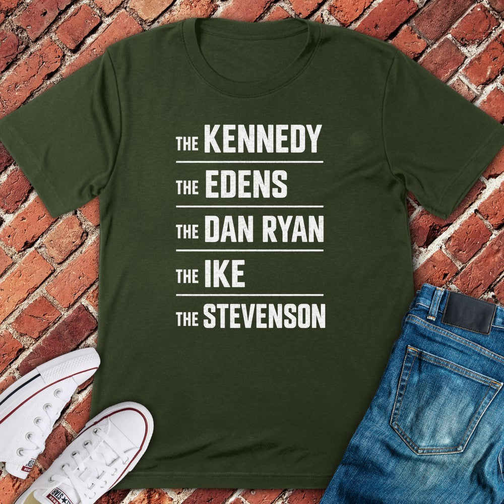 Chicago Expressways T-Shirt - Military Green