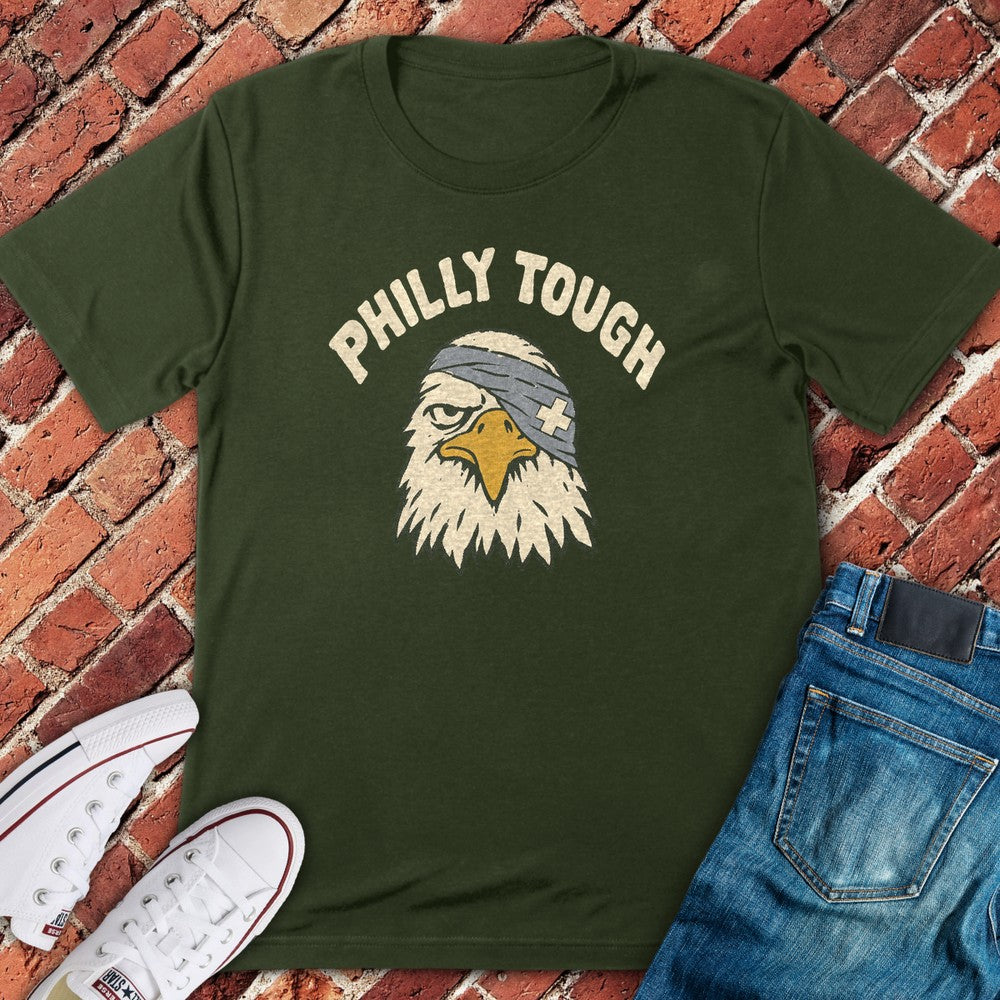 Philly Tough T-Shirt - Military Green