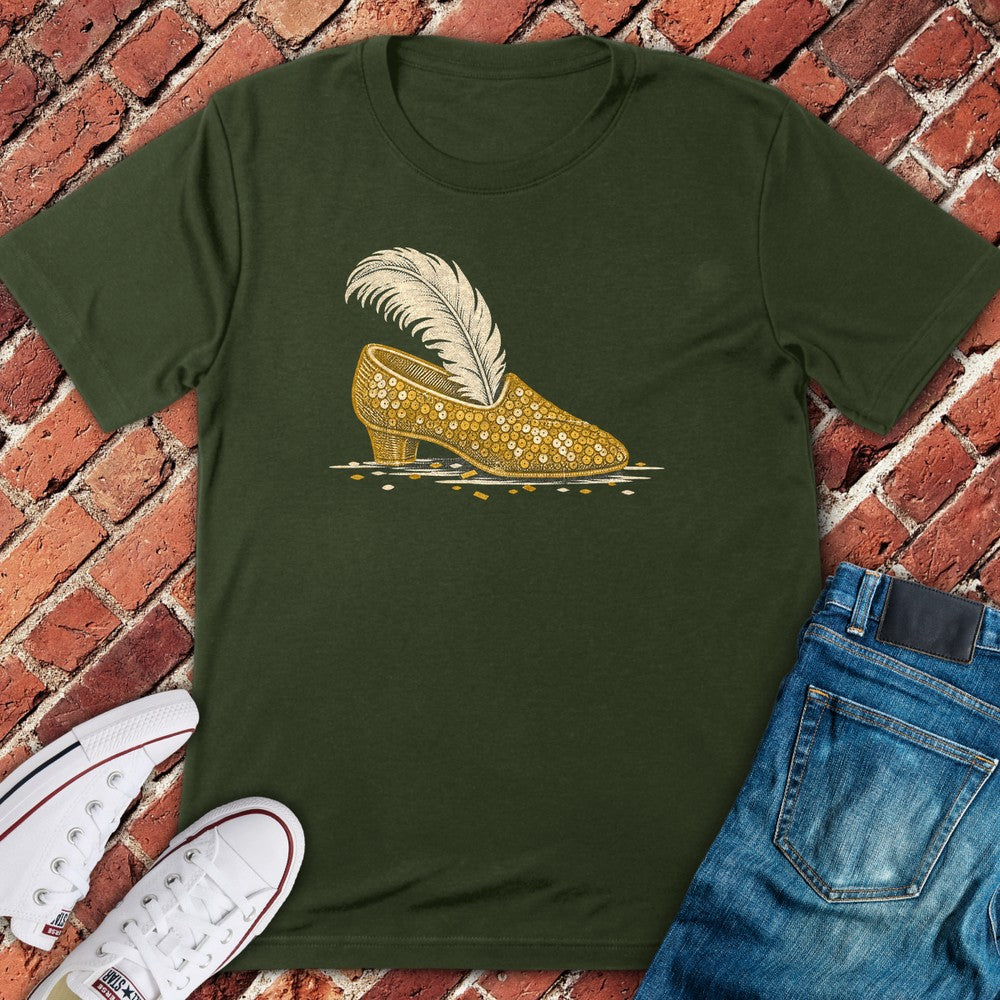 Golden Slipper T-Shirt - Military Green