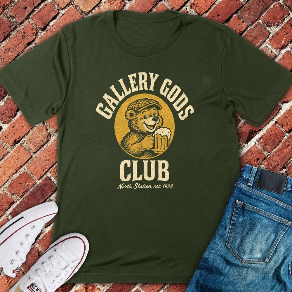 Gallery Gods T-Shirt - Military Green