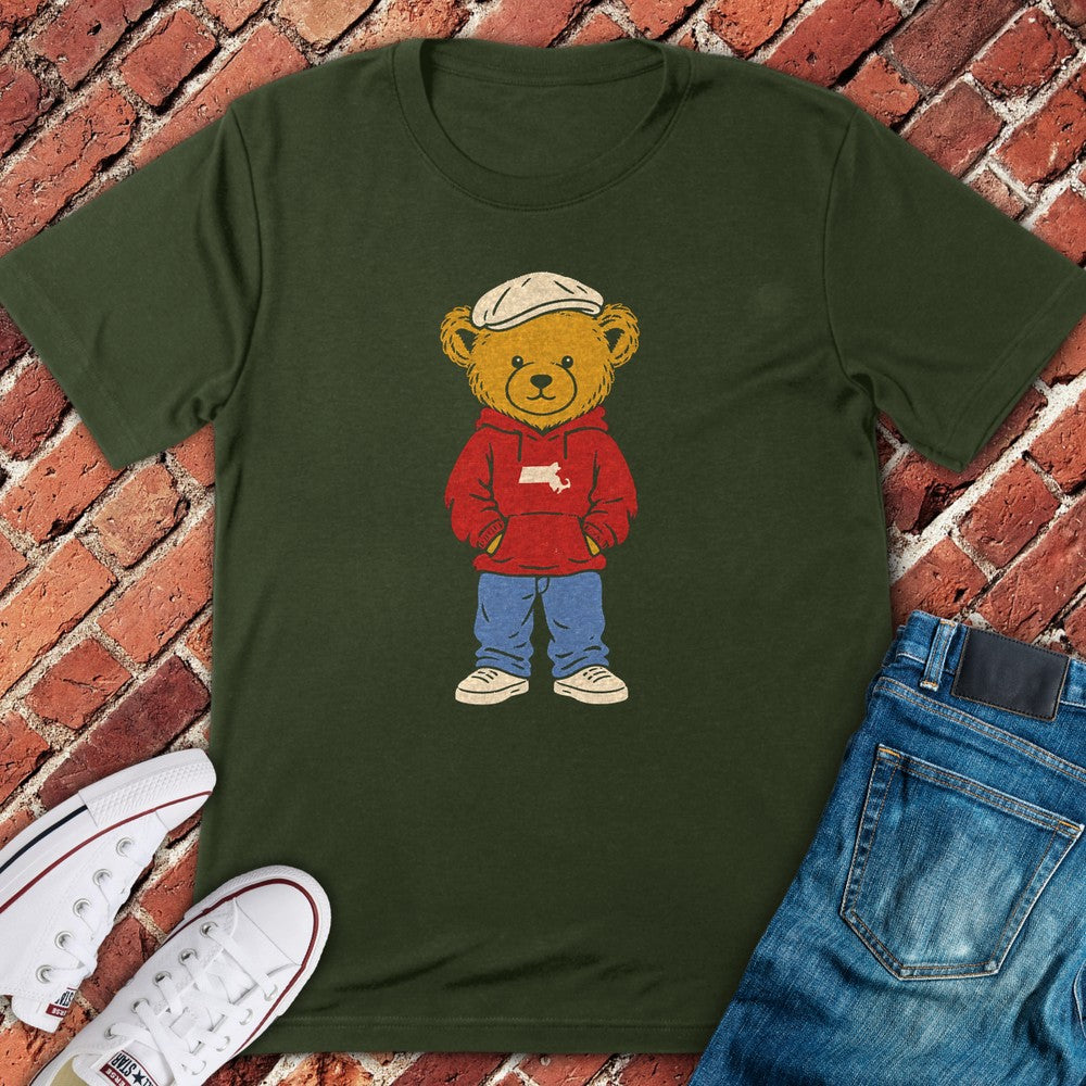 Patch Teddy T-Shirt - Military Green