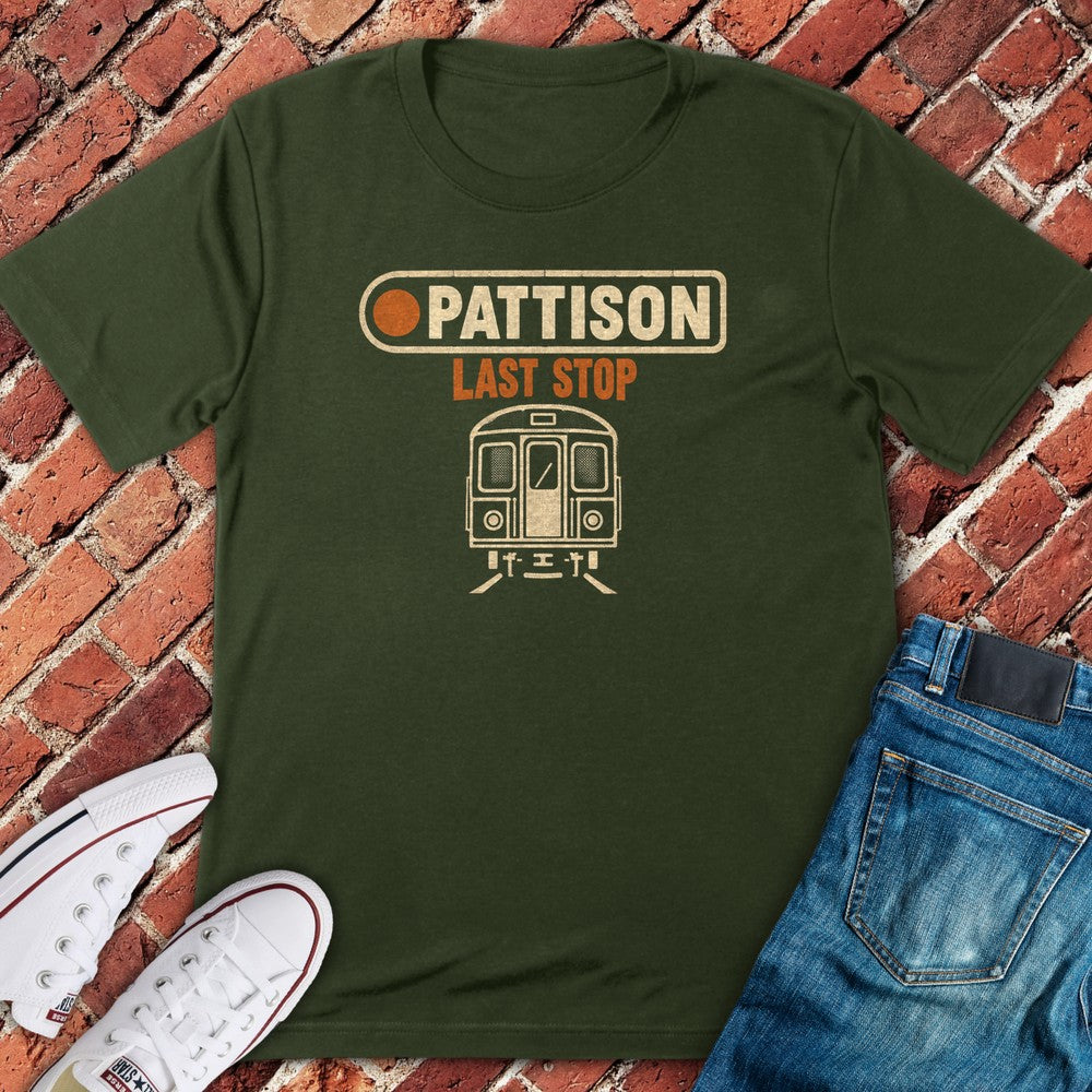 Last Stop T-Shirt - Military Green