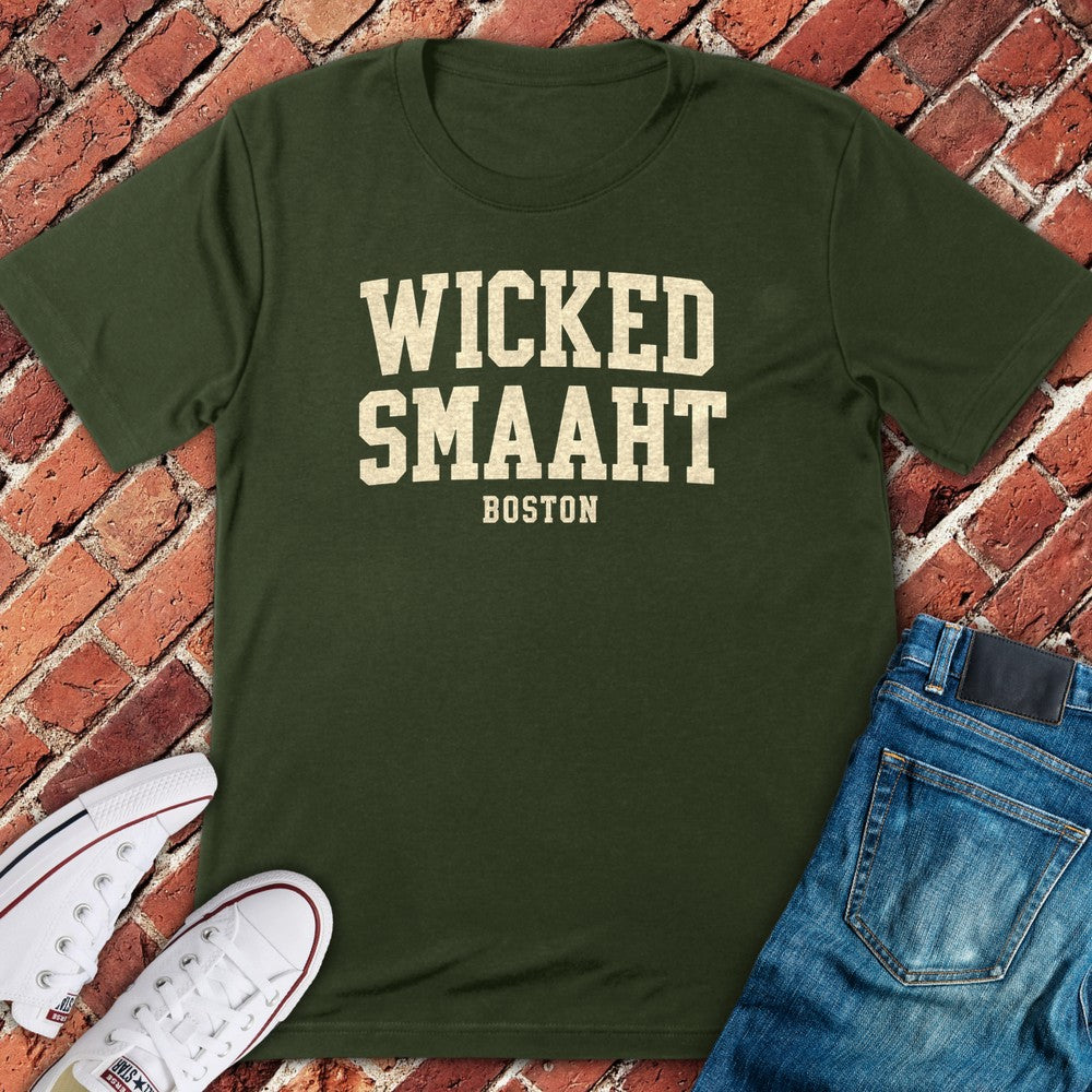 Wicked Smaaht T-Shirt - Military Green