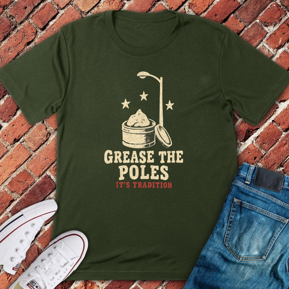 Grease Tradition T-Shirt - Military Green