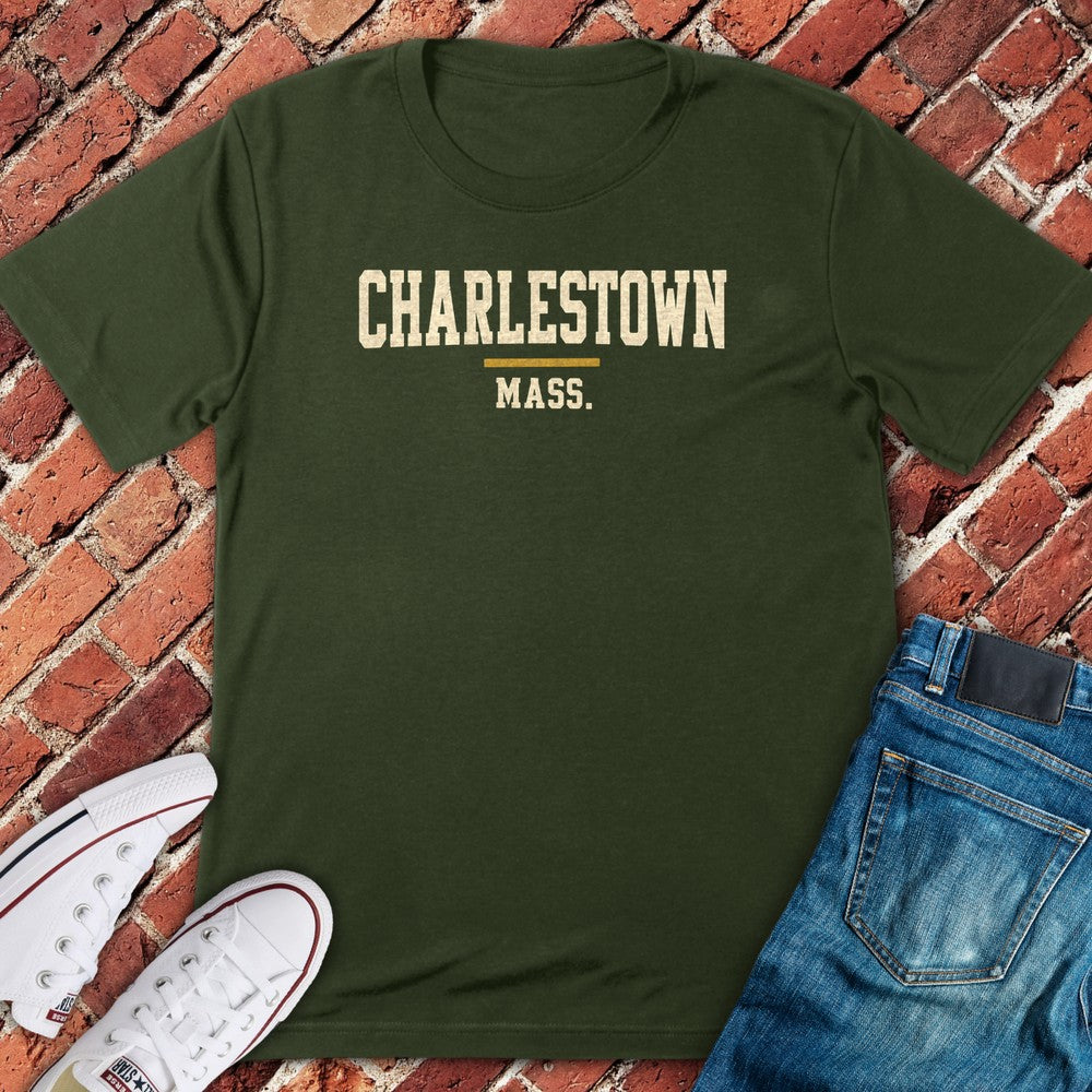 Charlestown Mass T-Shirt - Military Green