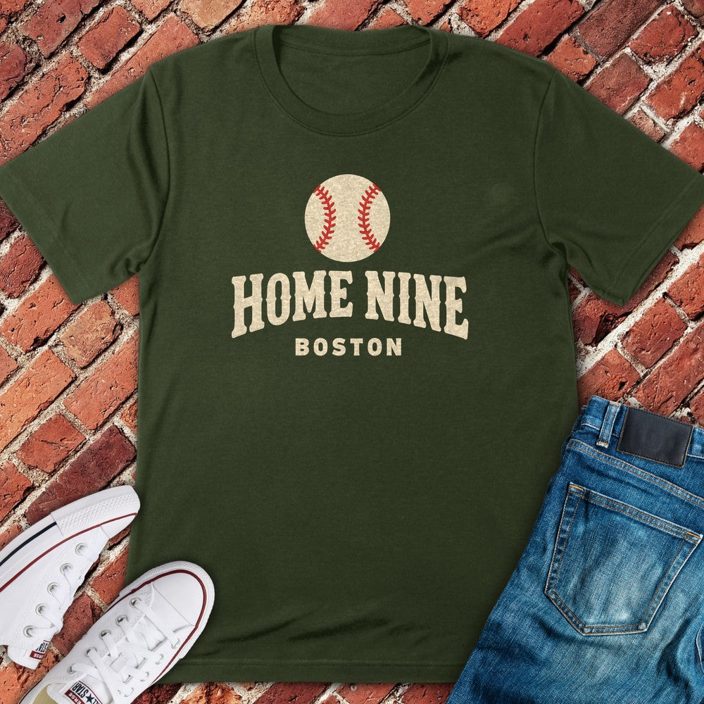 Home Nine T-Shirt - Military Green