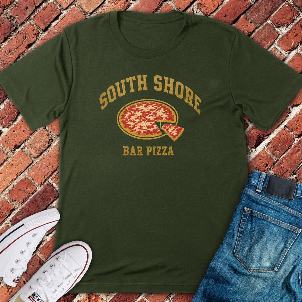 Bar Pizza T-Shirt - Military Green