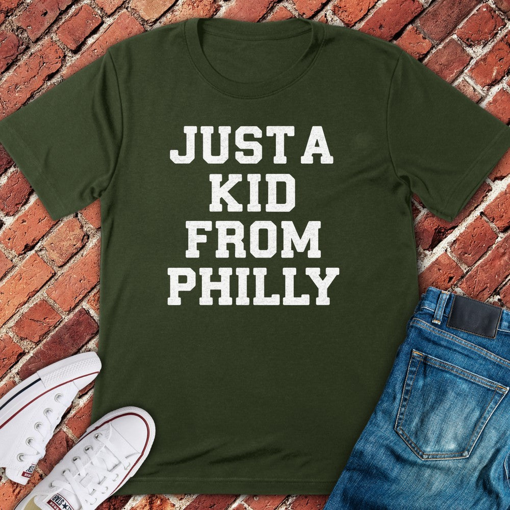 Philly Kid T-Shirt - Military Green