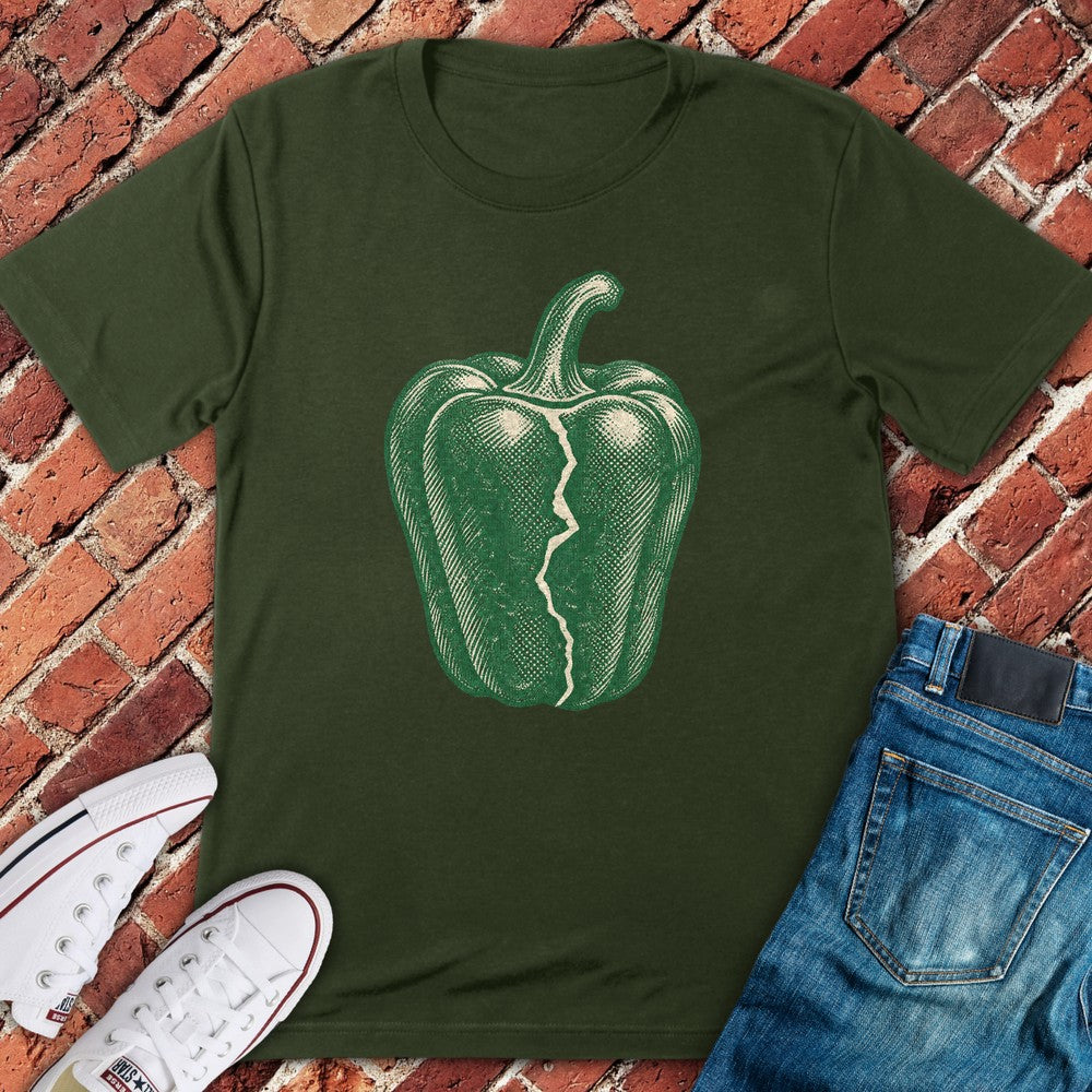 Bell Pepper T-Shirt - Military Green