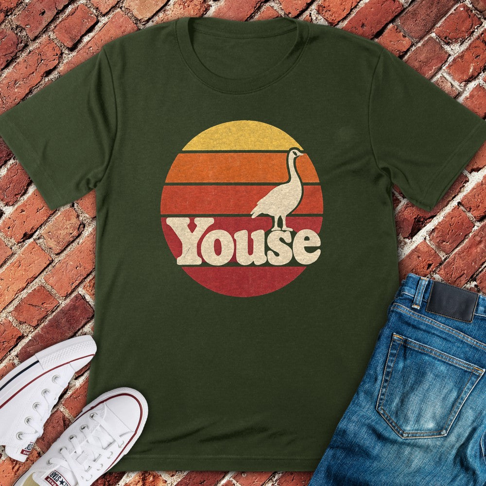 Youse Sunset T-Shirt - Military Green
