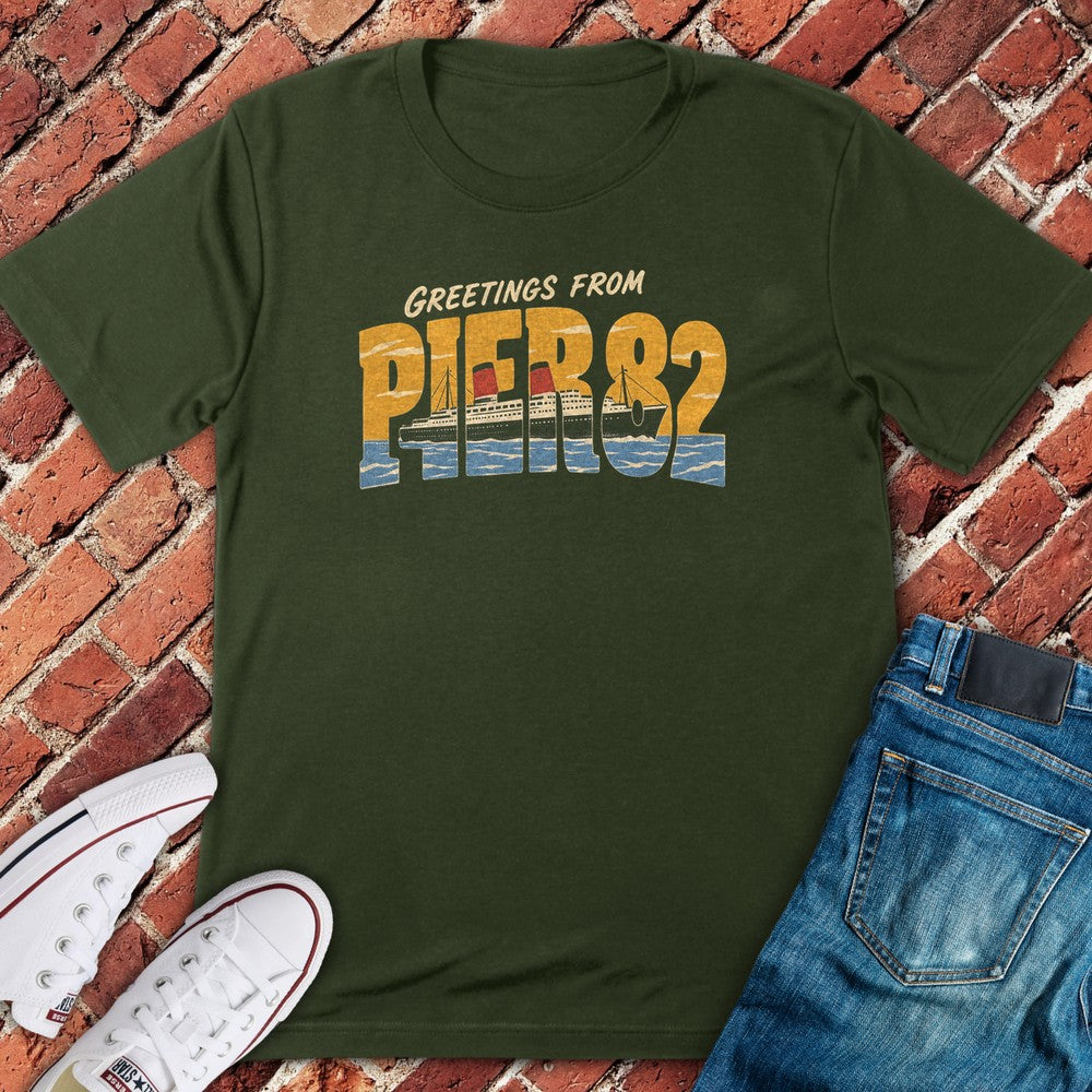Pier 82 T-Shirt - Military Green