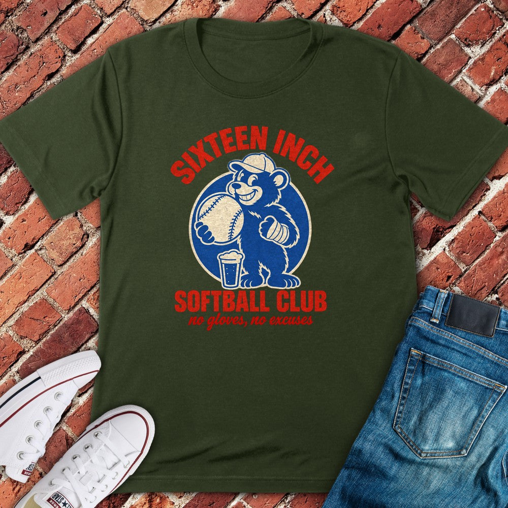 Sixteen Inch T-Shirt - Military Green