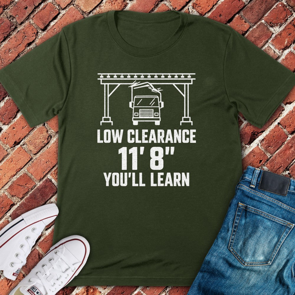 Viaduct Low T-Shirt - Military Green